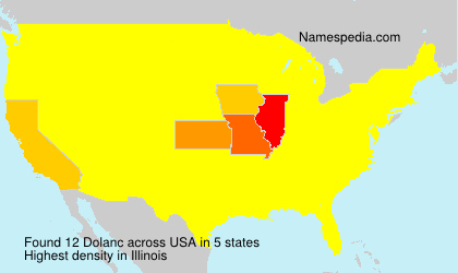 Surname Dolanc in USA Surname Dolanc in USA