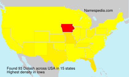 Surname Dolash in USA Surname Dolash in USA