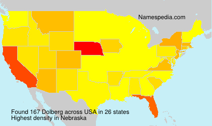 Surname Dolberg in USA Surname Dolberg in USA