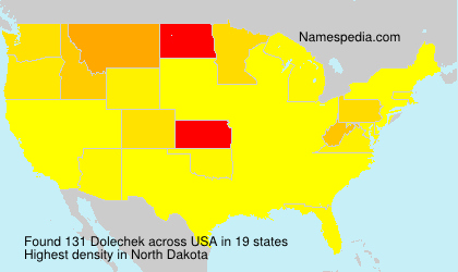 Surname Dolechek in USA Surname Dolechek in USA