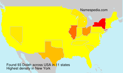 Surname Doleh in USA Surname Doleh in USA