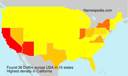 Surname Dolfini in USA Surname Dolfini in USA
