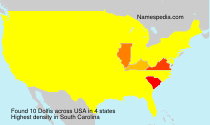Surname Dolfis in USA Surname Dolfis in USA