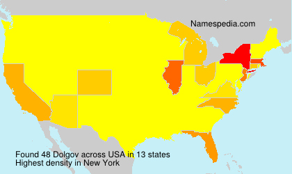 Surname Dolgov in USA Surname Dolgov in USA