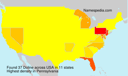 Surname Doline in USA Surname Doline in USA
