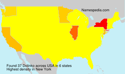 Surname Dolinko in USA Surname Dolinko in USA