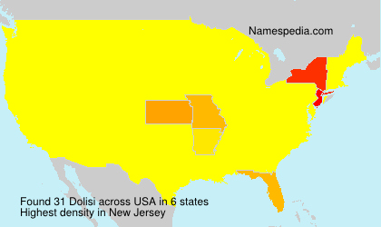 Surname Dolisi in USA Surname Dolisi in USA