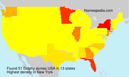 Surname Dolphy in USA Surname Dolphy in USA