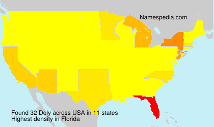 Surname Doly in USA Surname Doly in USA