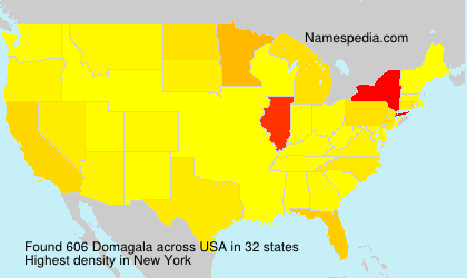 Surname Domagala in USA Surname Domagala in USA