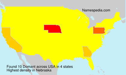 Surname Domant in USA Surname Domant in USA