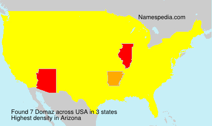 Surname Domaz in USA Surname Domaz in USA