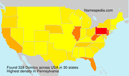 Surname Domico in USA Surname Domico in USA