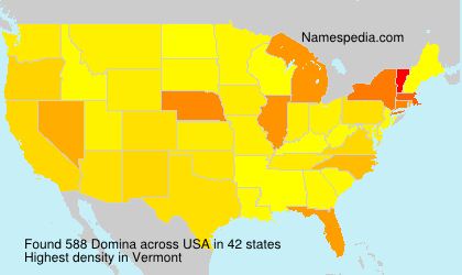 Surname Domina in USA Surname Domina in USA