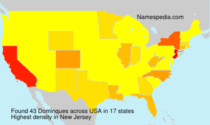 Surname Dominques in USA Surname Dominques in USA