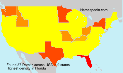 Surname Domitz in USA Surname Domitz in USA