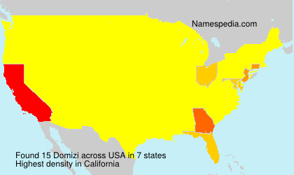 Surname Domizi in USA Surname Domizi in USA