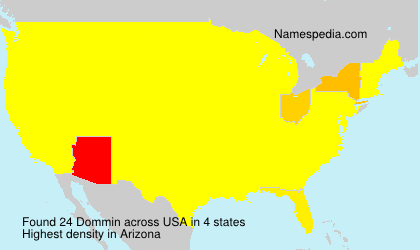 Surname Dommin in USA Surname Dommin in USA