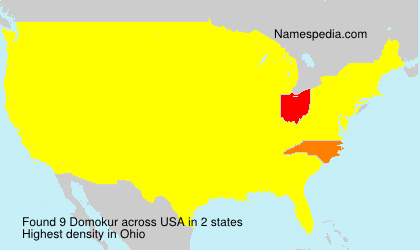 Surname Domokur in USA Surname Domokur in USA
