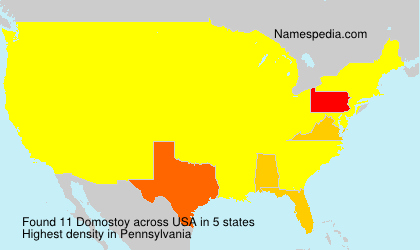 Surname Domostoy in USA Surname Domostoy in USA