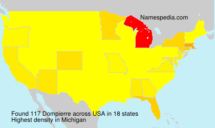Surname Dompierre in USA Surname Dompierre in USA