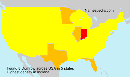 Surname Domrow in USA Surname Domrow in USA