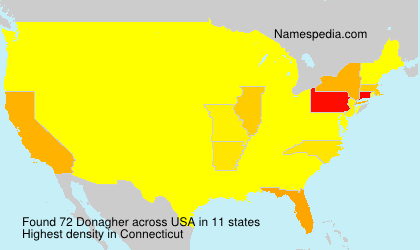 Surname Donagher in USA Surname Donagher in USA