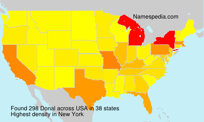 Surname Donal in USA Surname Donal in USA