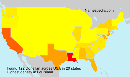 Surname Donellan in USA Surname Donellan in USA
