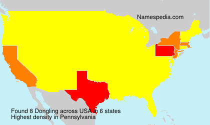 Surname Dongling in USA Surname Dongling in USA