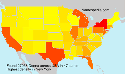 Surname Donna in USA Surname Donna in USA
