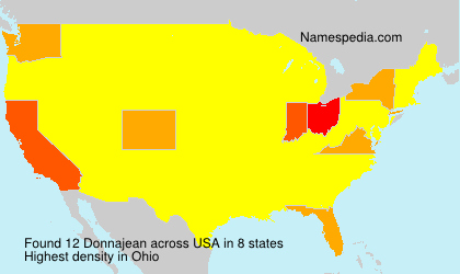 Surname Donnajean in USA