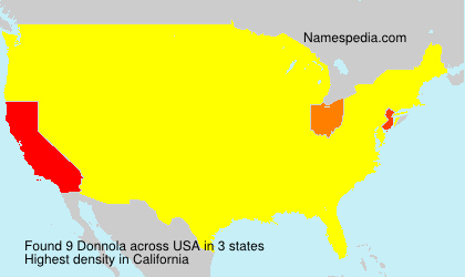 Surname Donnola in USA Surname Donnola in USA