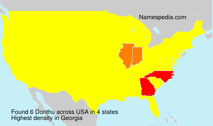 Surname Donthu in USA Surname Donthu in USA