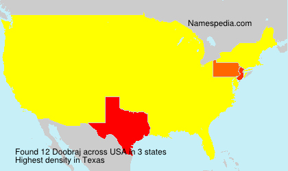 Surname Doobraj in USA Surname Doobraj in USA