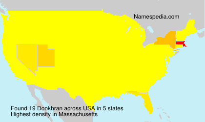 Surname Dookhran in USA Surname Dookhran in USA