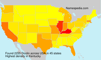 Surname Doolin in USA Surname Doolin in USA