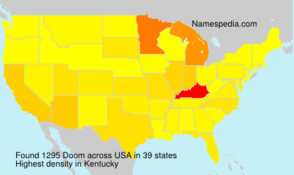 Surname Doom in USA Surname Doom in USA