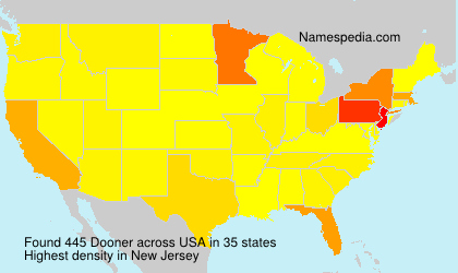 Surname Dooner in USA Surname Dooner in USA
