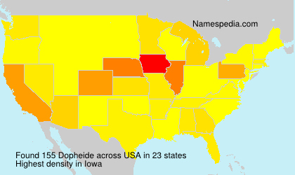 Surname Dopheide in USA Surname Dopheide in USA