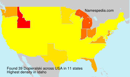 Surname Dopieralski in USA Surname Dopieralski in USA