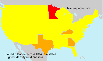 Surname Dopoe in USA Surname Dopoe in USA