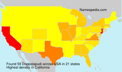 Surname Doppalapudi in USA Surname Doppalapudi in USA