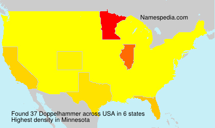 Surname Doppelhammer in USA Surname Doppelhammer in USA