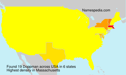 Surname Doppman in USA Surname Doppman in USA