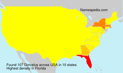 Surname Dorcelus in USA Surname Dorcelus in USA