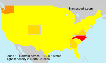 Surname Dorffeld in USA Surname Dorffeld in USA