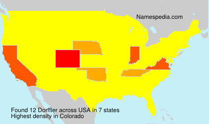Surname Dorffler in USA Surname Dorffler in USA