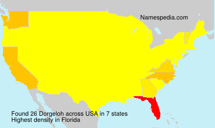 Surname Dorgeloh in USA Surname Dorgeloh in USA