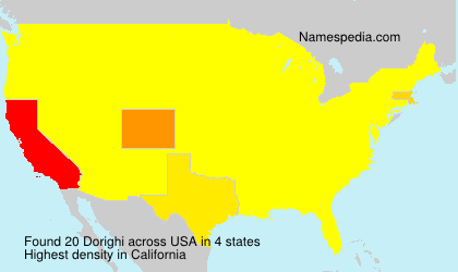 Surname Dorighi in USA Surname Dorighi in USA